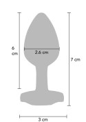 Korek analny ToyJoy Happiness Shine Like A Star różowy 7 cm