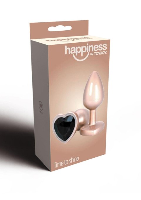 Korek analny ToyJoy Happiness Time To Shine aluminiowy 7 cm