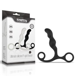 Masażer prostaty silikonowy Lovetoy czarny 8,9 cm
