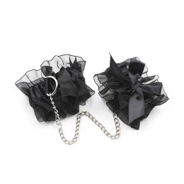 Koronowy Zestaw Bondage Lace Me Up Crushious Czarny
