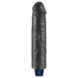 Realistyczne dildo wibrujące Lovetoy Softee czarne USB 24 cm