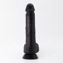 Dildo realistyczne silikonowe Inviktus Crushious 22 cm czarny
