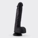Dildo realistyczne silikonowe Inviktus Crushious 22 cm czarny