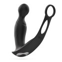 Masażer prostaty Crushious Flamma z pilotem 16 cm