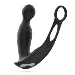 Masażer prostaty Crushious Flamma z pilotem 16 cm