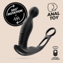 Masażer prostaty Crushious Flamma z pilotem 16 cm