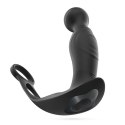 Masażer prostaty Crushious Flamma z pilotem 16 cm