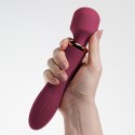 Masażer wibracyjny Jinx Crushious czerwone wino 21 cm