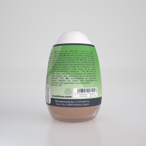 Masturbator jajko Crushious Ezy Egg 8,7 cm