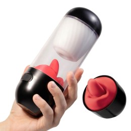 Masturbator rotacyjny Crushious Slurpy 2 w 1 USB 22 cm