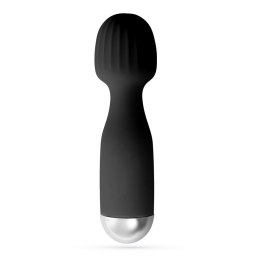 Mini wibrator wand Crushious Wanderlust czarny USB 15 cm