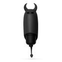 Wibrator mini Crushious O Pet Devil czarny 10 trybów 9 2 cm