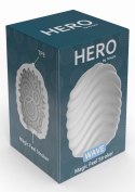 Masturbator mini ToyJoy HERO Wave biały TPE