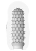 Masturbator średni ToyJoy HERO Swirl biały