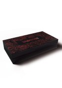 Knebel balonowy Wild Roses Taboom czarny silikonowy 65 cm
