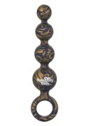 Koraliki analne silikonowe Calexotics fioletowe 11,5 cm
