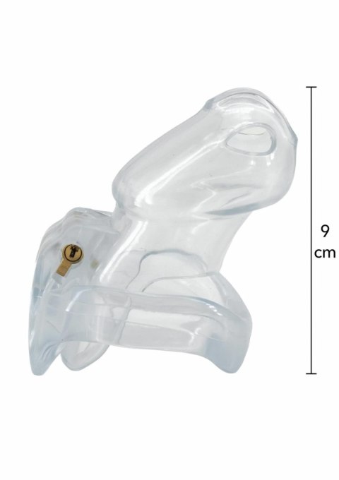 Pas cnoty Clear Control przezroczysty Hidden Desire 10 cm
