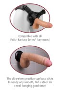 Dildo realistyczne z przyssawką Real Feel Deluxe No. 7 Pipedream