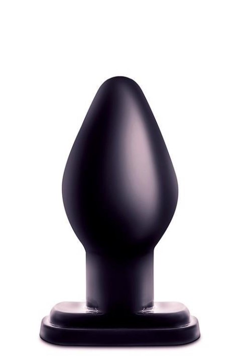 Korek analny Anal Adventures XL Blush PVC czarny 13,3 cm