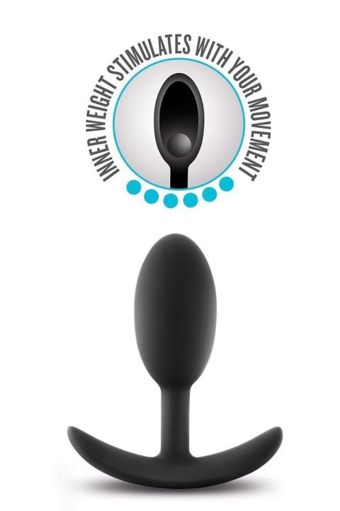 Korek analny Blush Anal Adventures Vibra Slim Plug medium