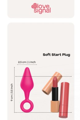 Korek analny Soft Start silikonowy Dream Toys 9 cm