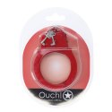 Kajdanki metalowe Ouch! czerwone 24 cm