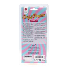 Dildo kciuk S Line cieliste silikonowe