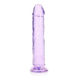 Dildo realistyczne RealRock przezroczyste z przyssawką 23 cm