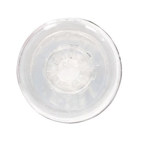 Masturbator teksturowany Easy Rider RealRock transparentny 21 cm