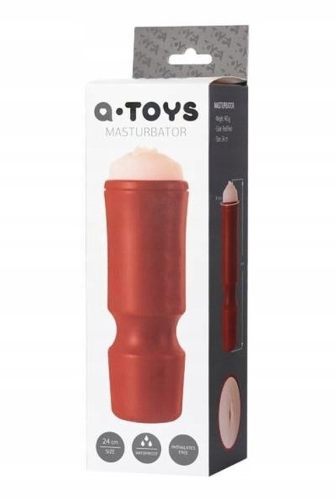Masturbator kompaktowy w fiolce A Toys 24 cm