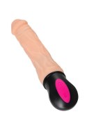 Wibrator grzewczy elastyczny TPE A-Toys Benedick 19 cm
