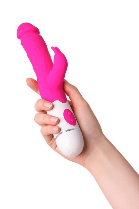 Wibrator króliczek Mist A-Toys silikonowy różowy 25 cm
