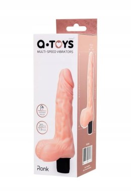 Wibrator realistyczny A-Toys wielostopniowy 14cm