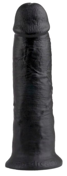 Dildo realistyczne King Cock ciemne 25 cm PVC