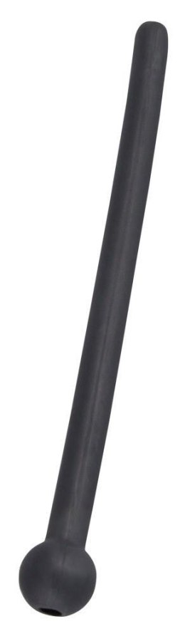 Penis plug Piss Play silikonowy Penisplug czarny 11,8 cm