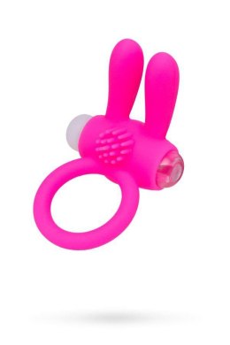 Silikonowy pierścień wibrujący Rabbi A Toys różowy 2.5 cm