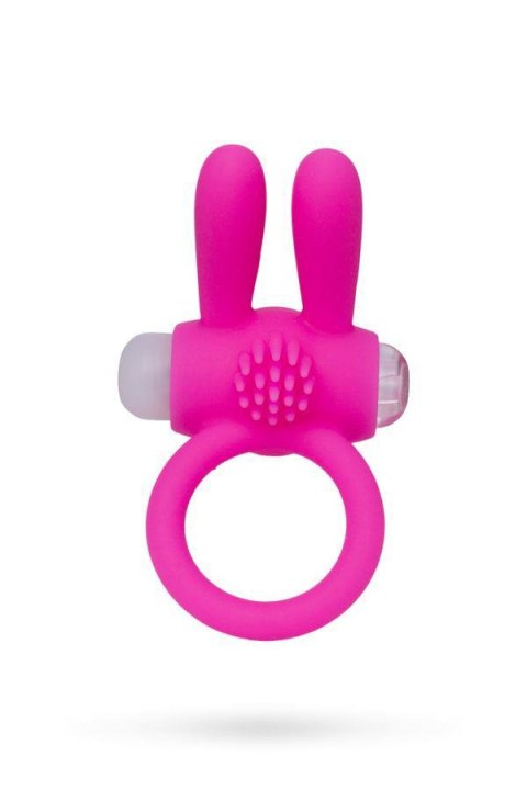 Silikonowy pierścień wibrujący Rabbi A Toys różowy 2.5 cm