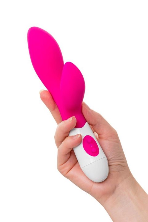 Wibrator króliczek Lilu A-Toys silikonowy różowy 20 cm