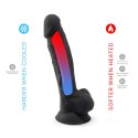 Dildo realistyczne Silexd Model 1 czarny 8 cali