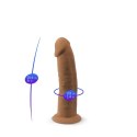 Dildo realistyczne silikonowe Silexd 15 cm termoaktywne bladzi
