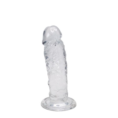 Dildo żelowe Majestic Alive przezroczyste 14,7 cm