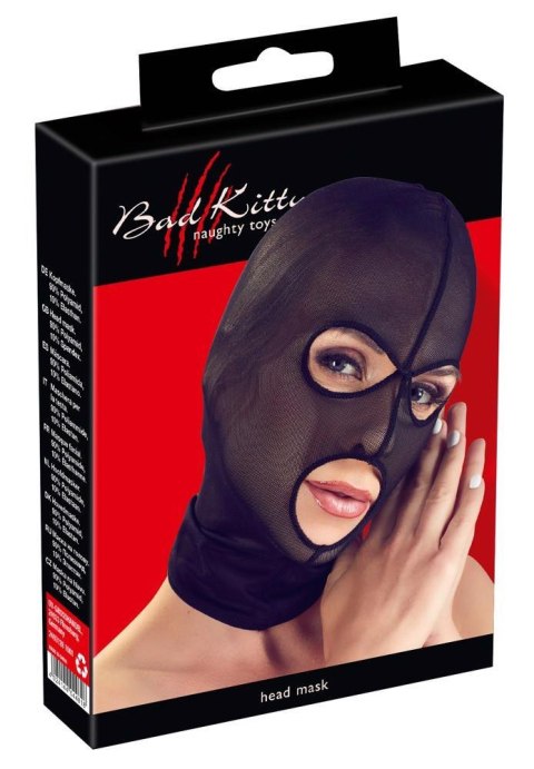 Maska na głowę Bad Kitty elastyczna powernet onesize