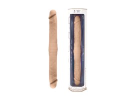 Podwójne dildo Silexd cieliste S 38 5 cm