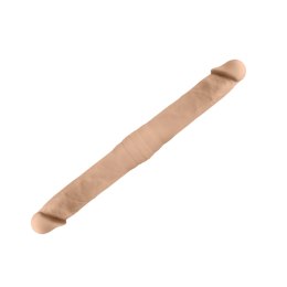 Podwójne dildo Silexd cieliste S 38 5 cm