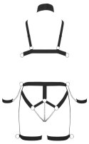 Uprząż bondage Bad Kitty Strap Bikini czarna XL