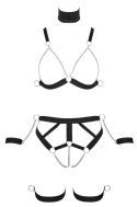 Uprząż bondage Bad Kitty Strap Bikini czarna XL
