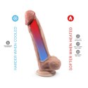 Dildo Silexd Premium Real Skin Model 1 cielisty 23 cm