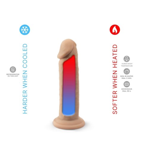 Dildo realistyczne Real Skin Model 2 Silexd 15 cm cieliste