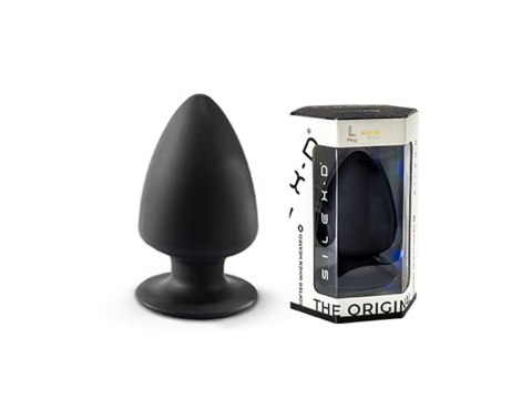 Korek analny Silexd Model 1 L czarny 9 cm