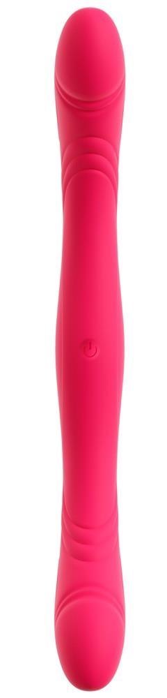 Podwójny wibrator silikonowy Couples Choice USB 31,2 cm
